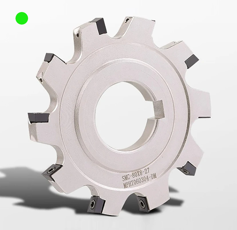Фреза дисковая по металлу СМП со сменными ТС пластинами art: SMC-80х8-27